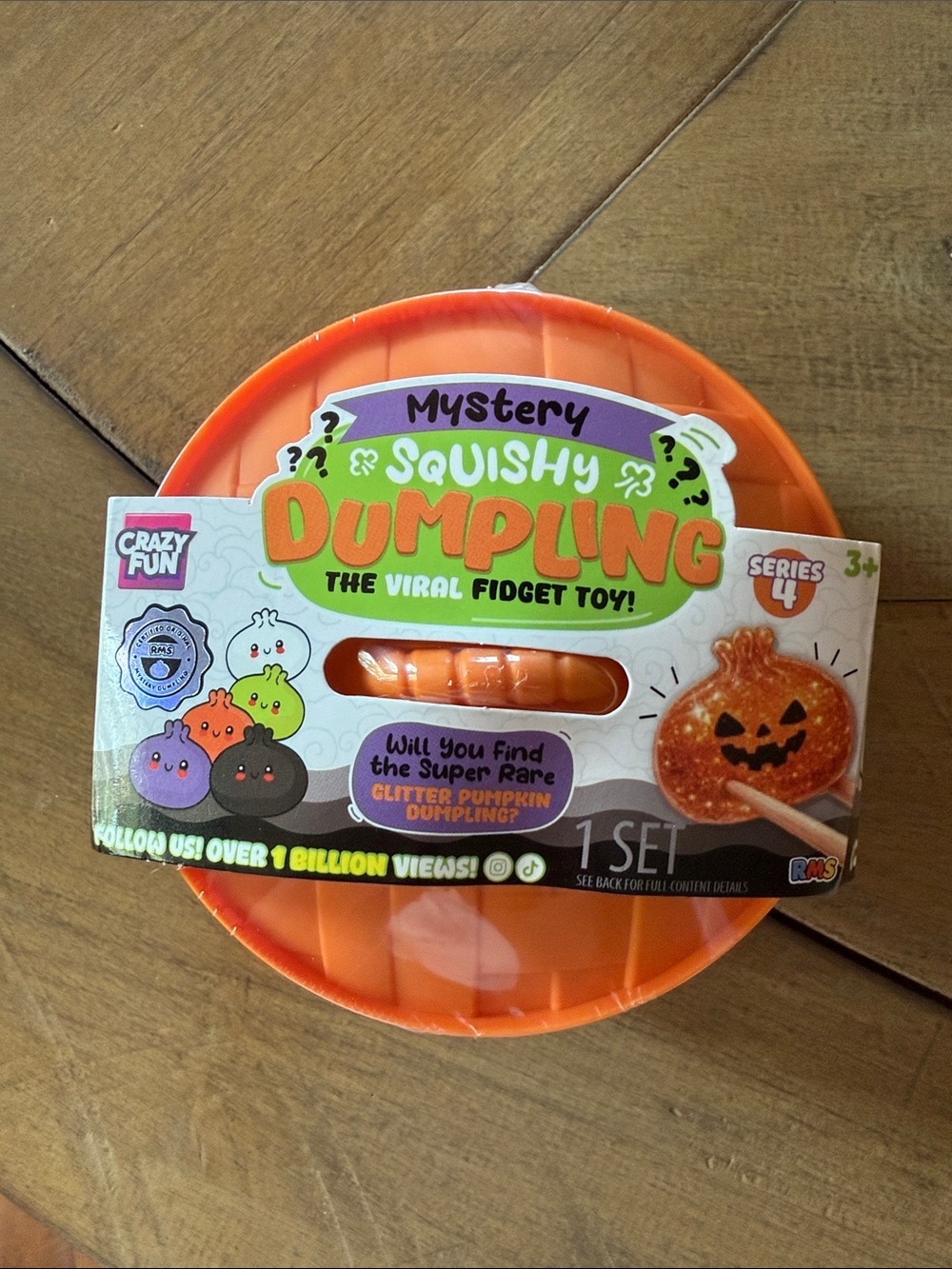 Mystery Squishy Dumpling - Orange - RMS